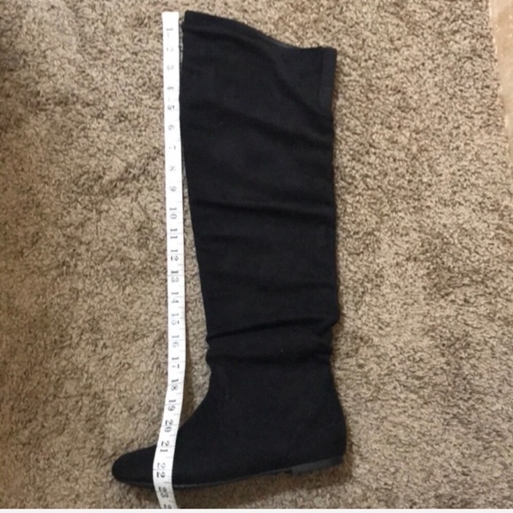 SOLDOlivia Miller OTK Classic Boots Black - Picture 5 of 6